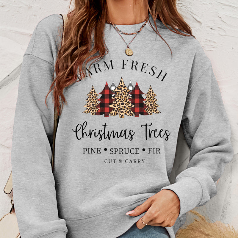 Farm Fresh Christmas Trees Sweatshirt
