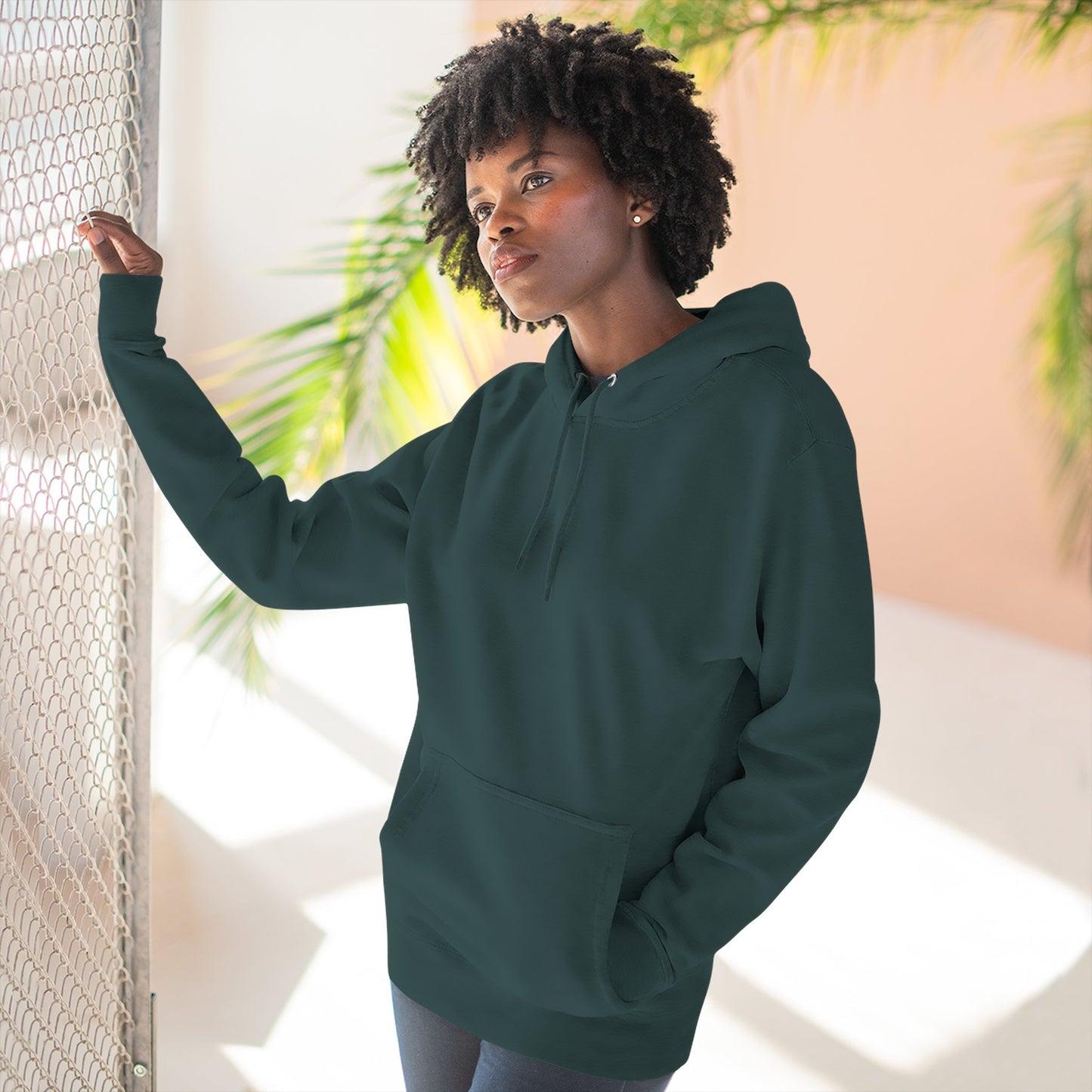 Dear Soul Behind Me Motivational Fleece Hoodie - Cozy Gift for Friends, Casual Wear, Self-Care Reminder, Motivational Gift, Thoughtful Custom Hoodie