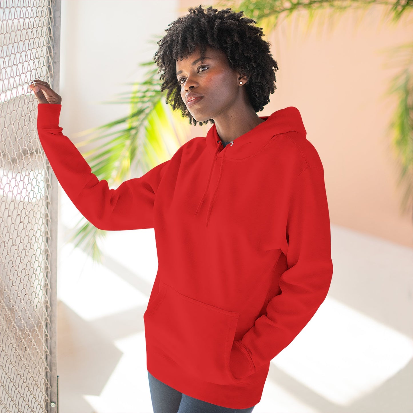 Dear Soul Behind Me Motivational Fleece Hoodie - Cozy Gift for Friends, Casual Wear, Self-Care Reminder, Motivational Gift, Thoughtful Custom Hoodie