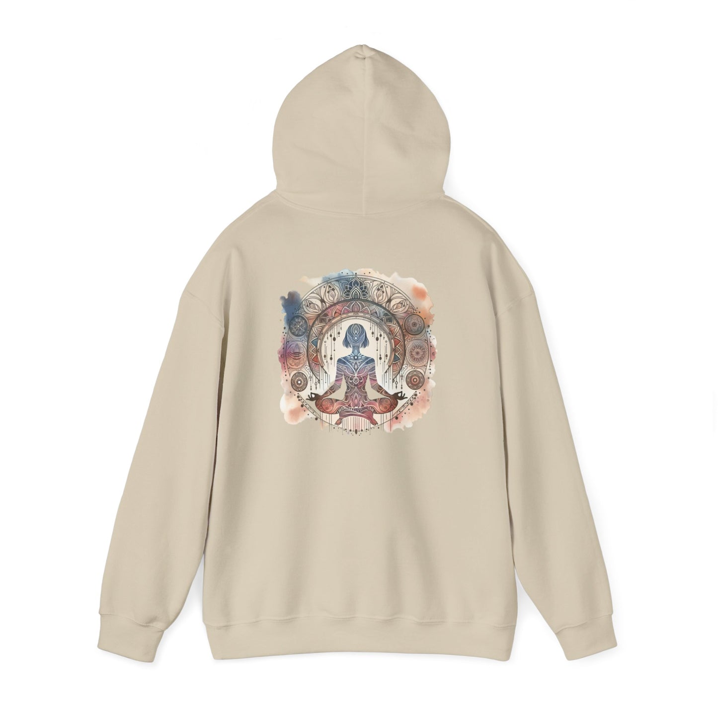 'I'd Rather Be Meditating" Hoodie Hooded Sweatshirt Trendy Retro Hippie Vibes Hoodie