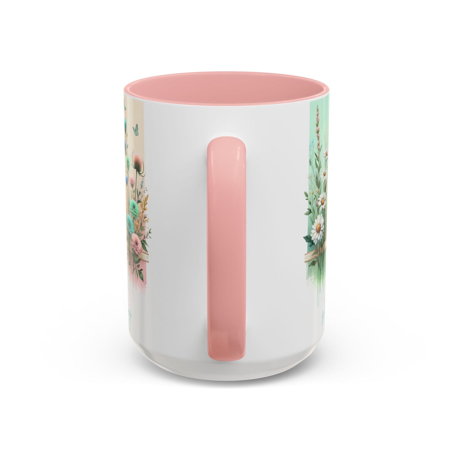 She’s Still Growing Mug | Floral Watercolor Inspirational Coffee Cup