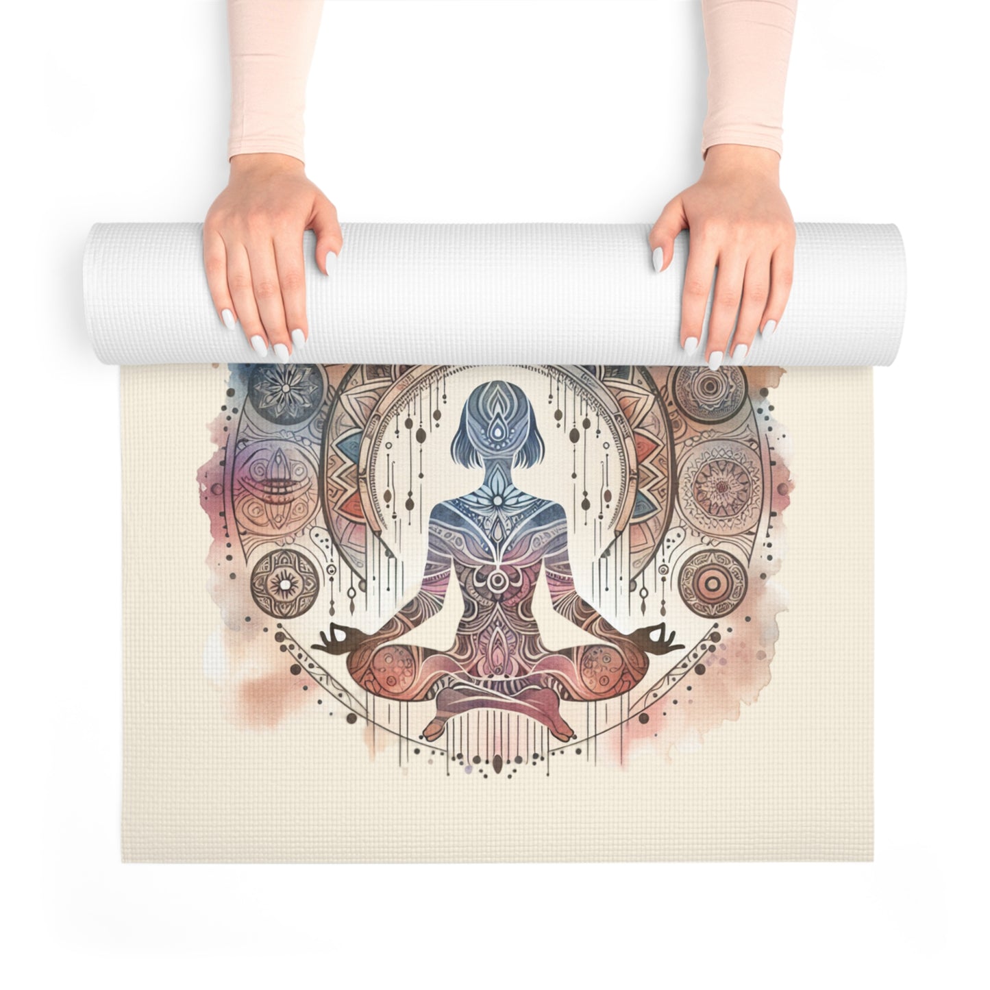 Find Your Peace Yoga Mat | Inspirational Boho Fitness & Meditation Mat