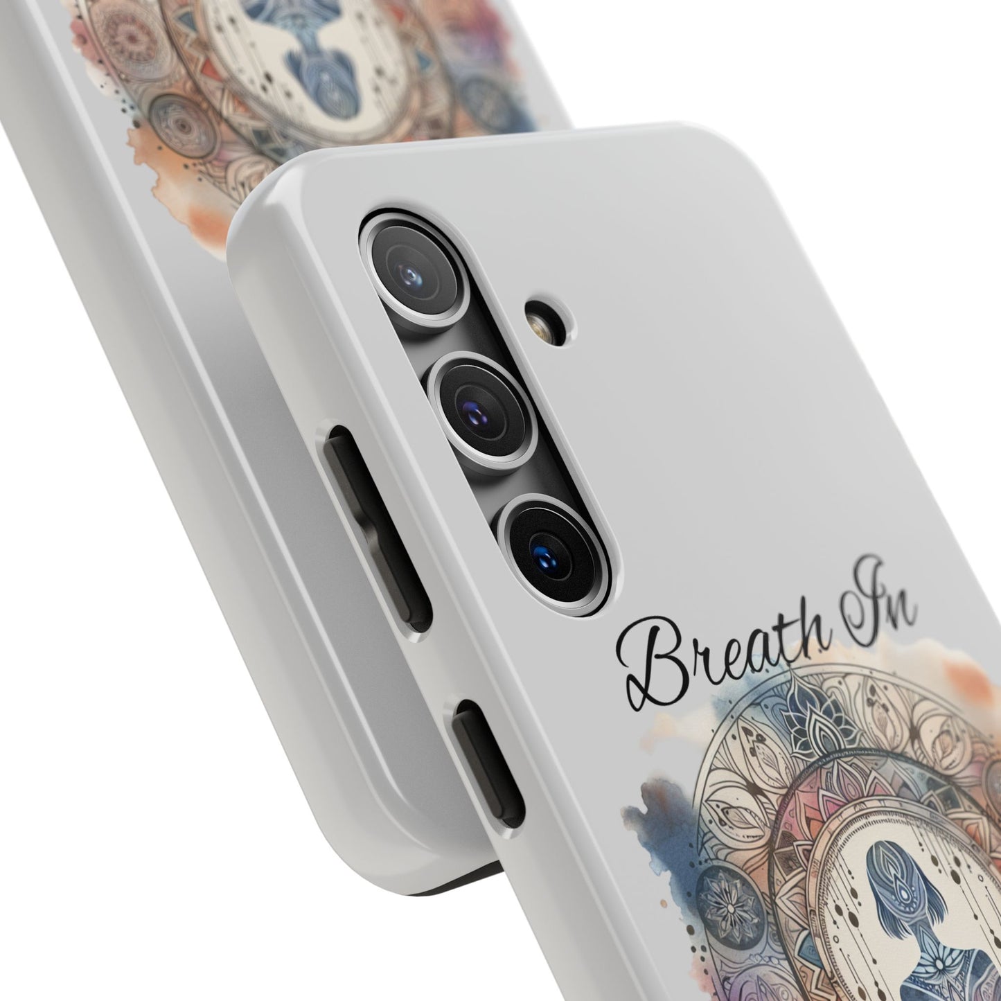 Breathe In Breathe Out Meditation Themed Phone Case