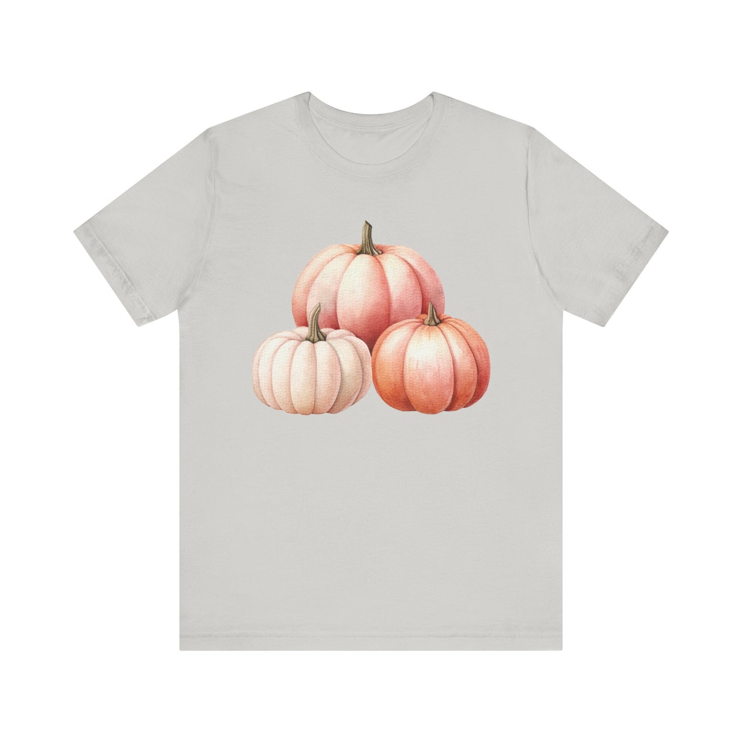 Autumn Fall Girly Pink Pumpkins Tee