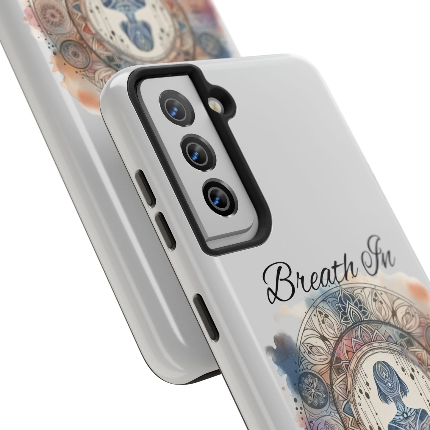 Breathe In Breathe Out Meditation Themed Phone Case