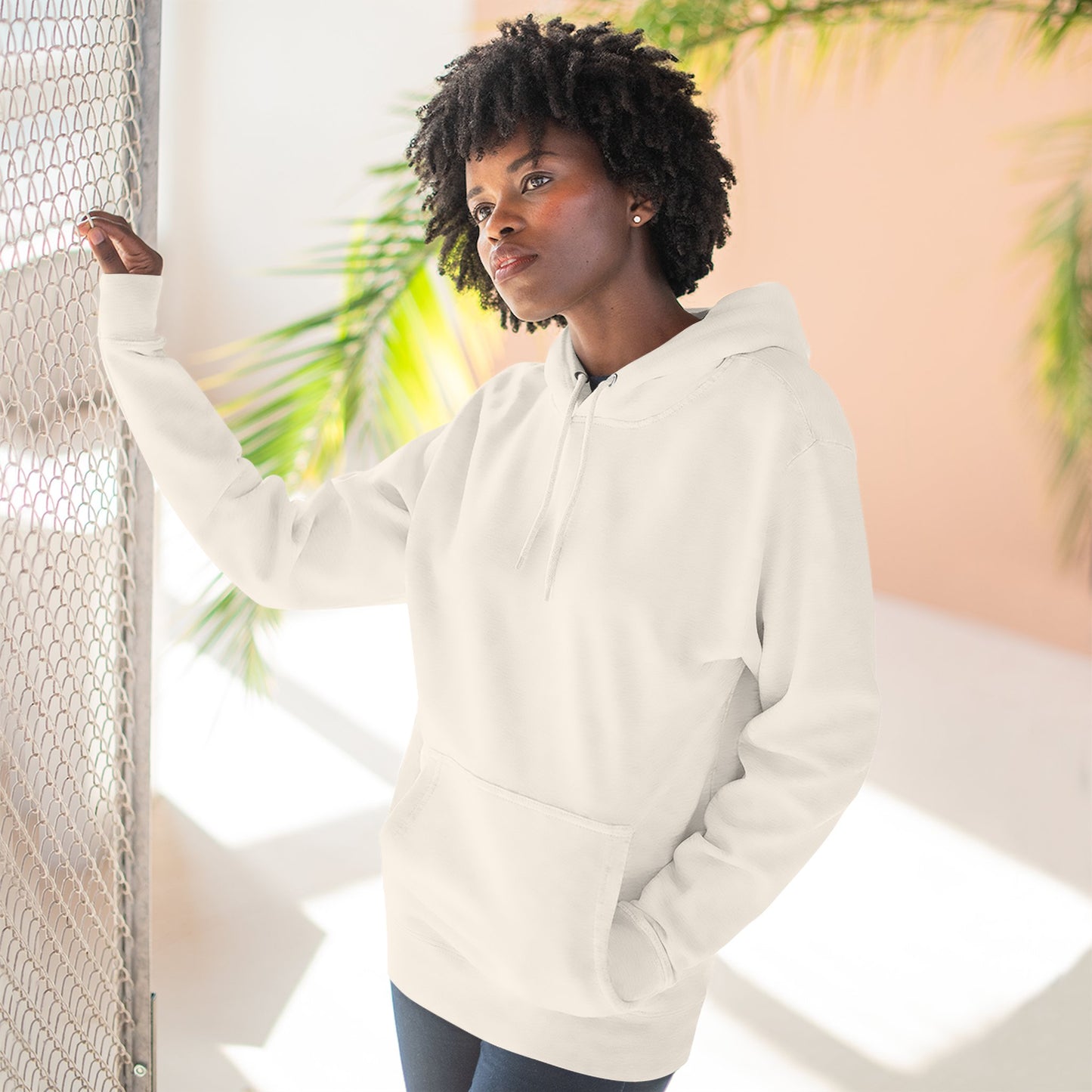 Dear Soul Behind Me Motivational Fleece Hoodie - Cozy Gift for Friends, Casual Wear, Self-Care Reminder, Motivational Gift, Thoughtful Custom Hoodie