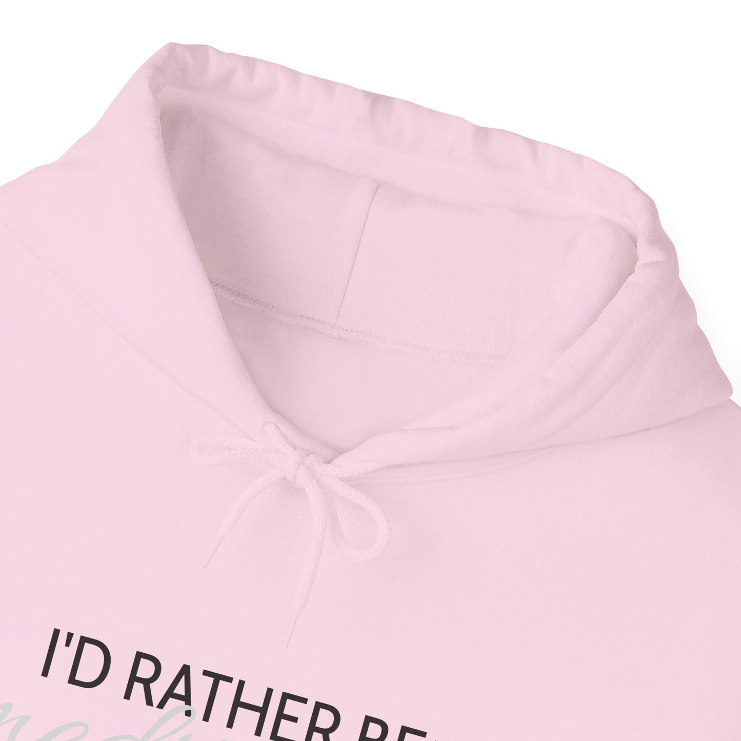 'I'd Rather Be Meditating" Hoodie Hooded Sweatshirt Trendy Retro Hippie Vibes Hoodie
