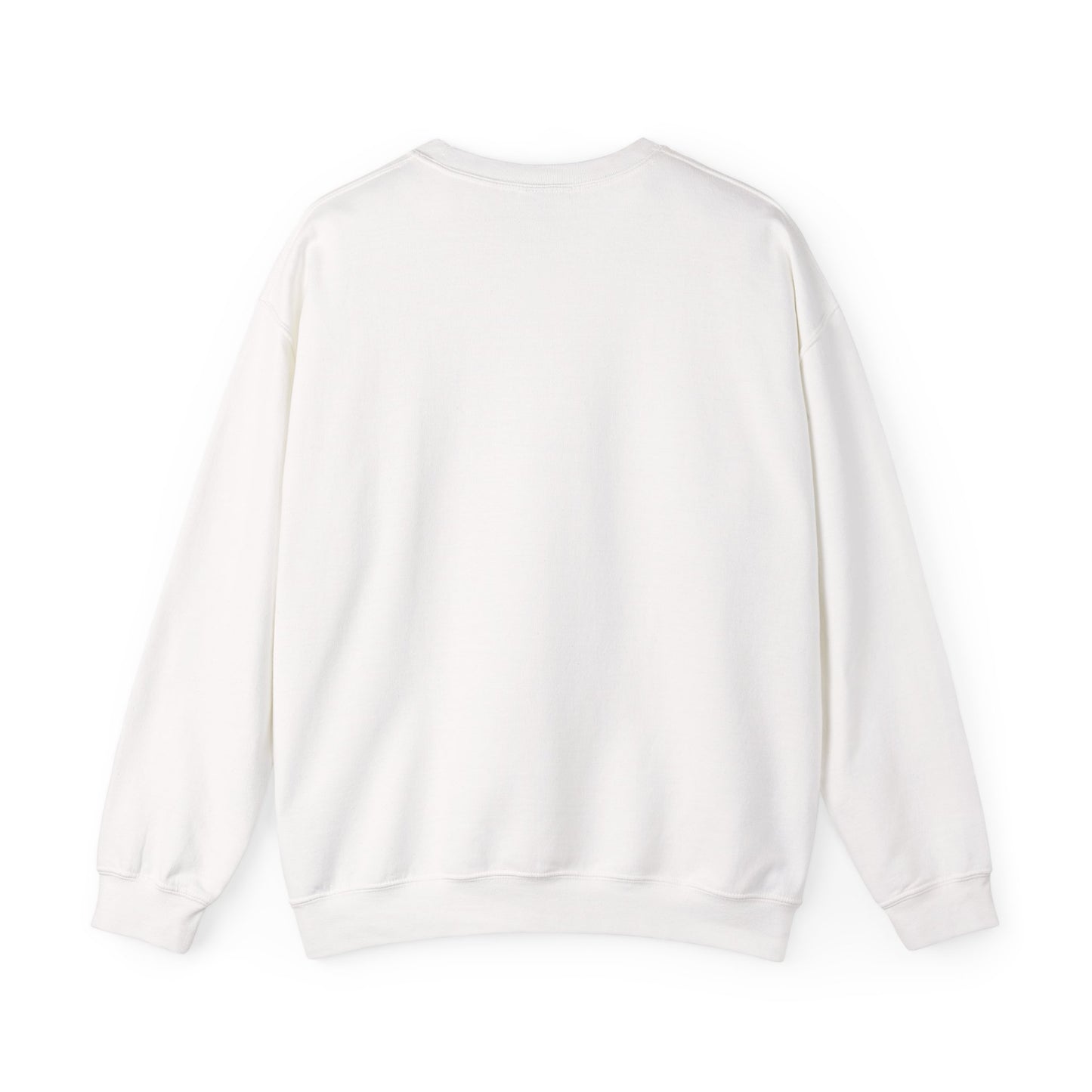 'Just Breathe' With Soft Floral Vertical Trio Background Sweatshirt