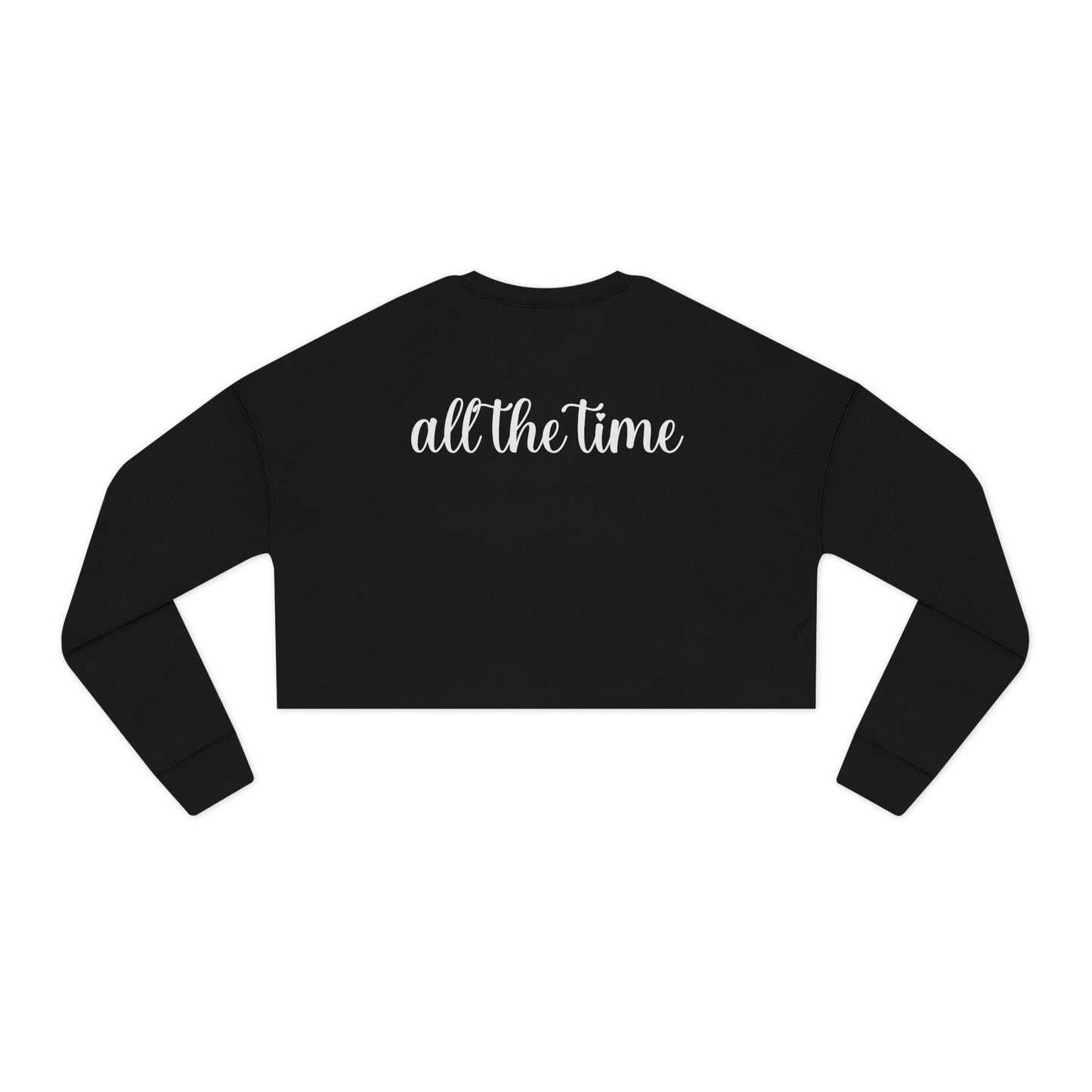 Empowering Women's Cropped Sweatshirt | You Matter, Positive Affirmation Apparel, Inspirational Gift, Self-Care Clothing, Motivational Style