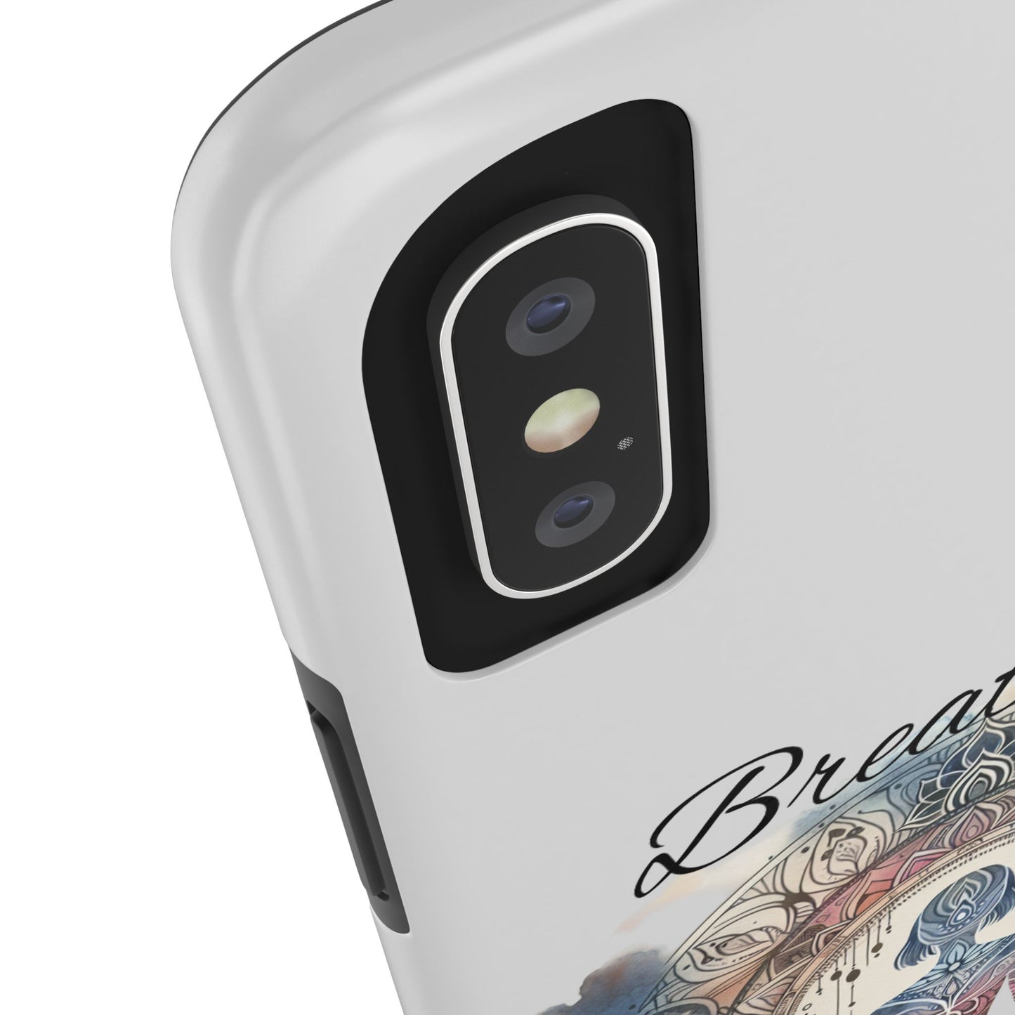 Breathe In Breathe Out Meditation Themed Phone Case