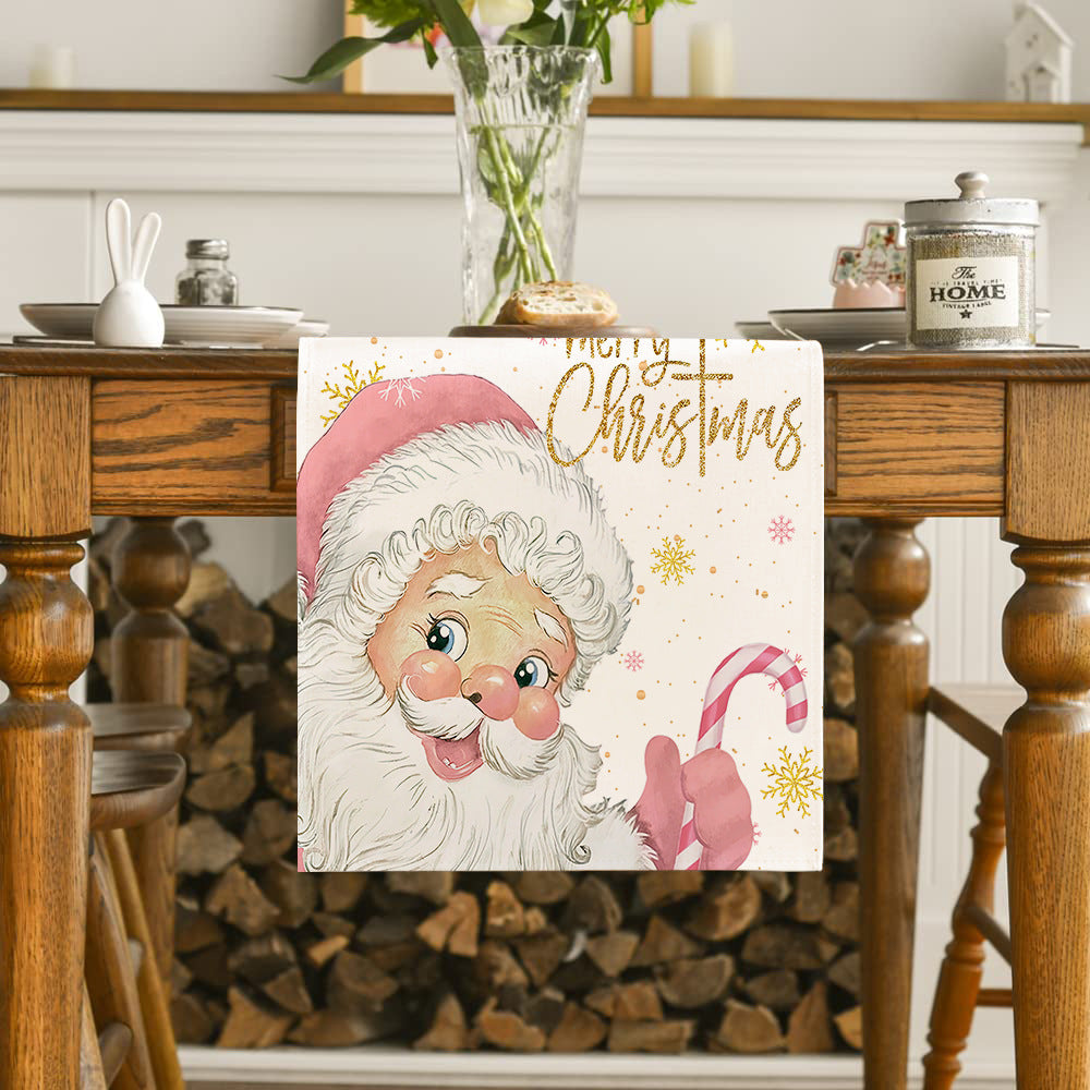 Pink & Cream Table Runner