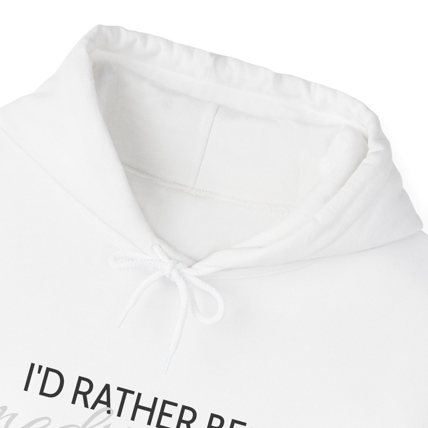 'I'd Rather Be Meditating" Hoodie Hooded Sweatshirt Trendy Retro Hippie Vibes Hoodie