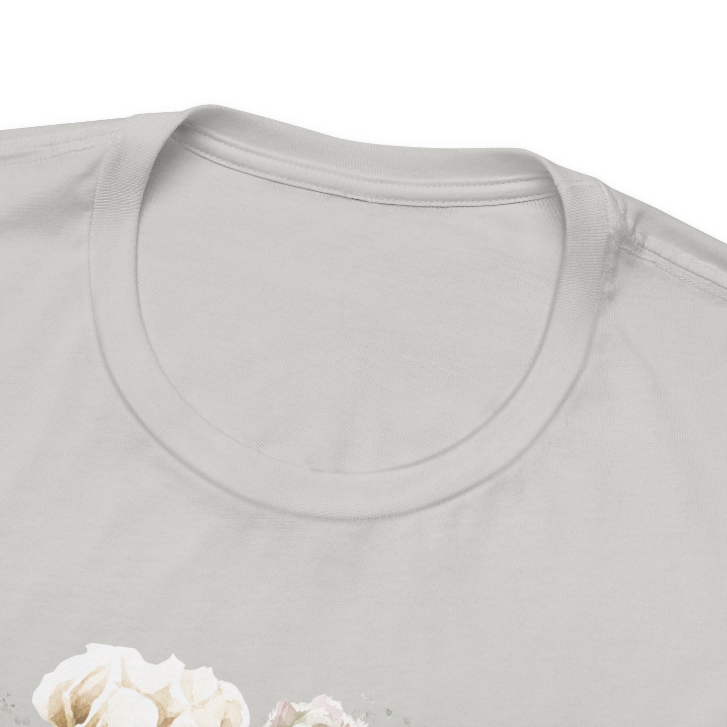 Floral Inspirational T-Shirt, Perfect Love Casts Out Fear Tee, Faith-Based Apparel, Spring Fashion, Religious Top