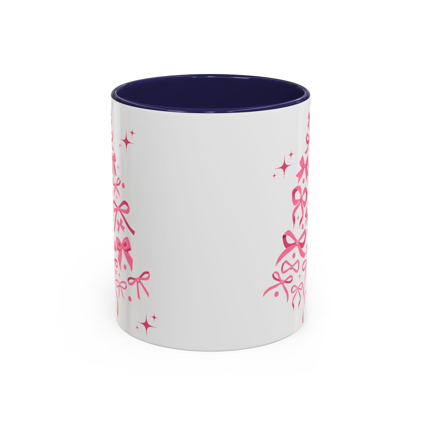 Whimsical Ribbon Christmas Tree Mug