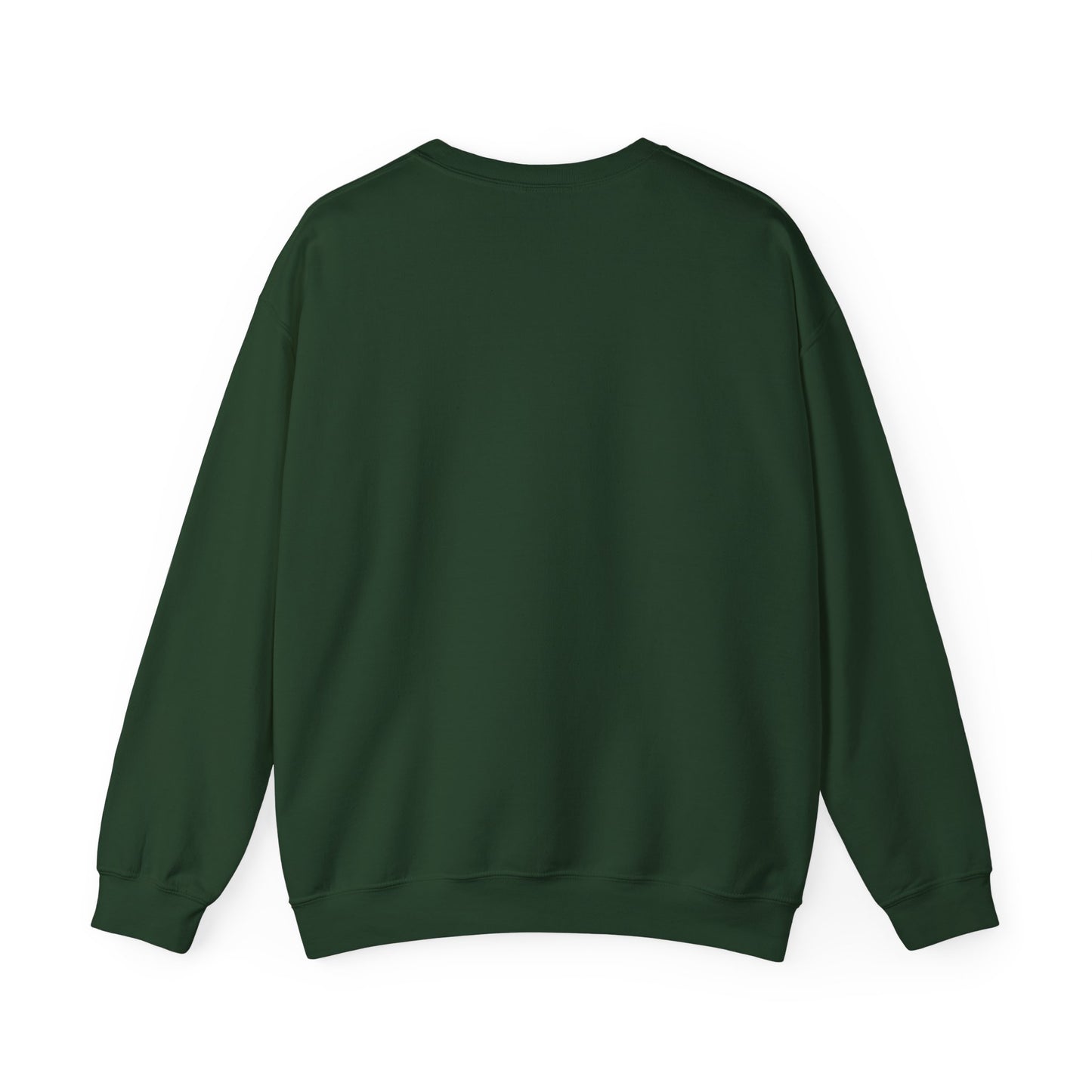 'Just Breathe' With Soft Floral Vertical Trio Background Sweatshirt