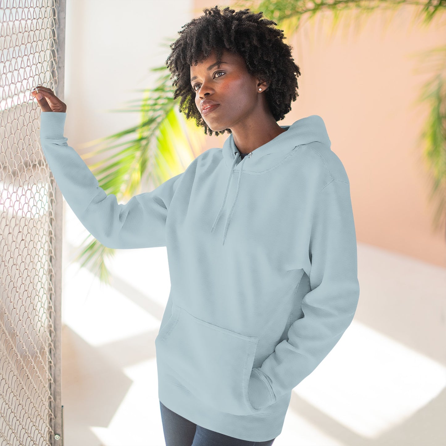 Dear Soul Behind Me Motivational Fleece Hoodie - Cozy Gift for Friends, Casual Wear, Self-Care Reminder, Motivational Gift, Thoughtful Custom Hoodie