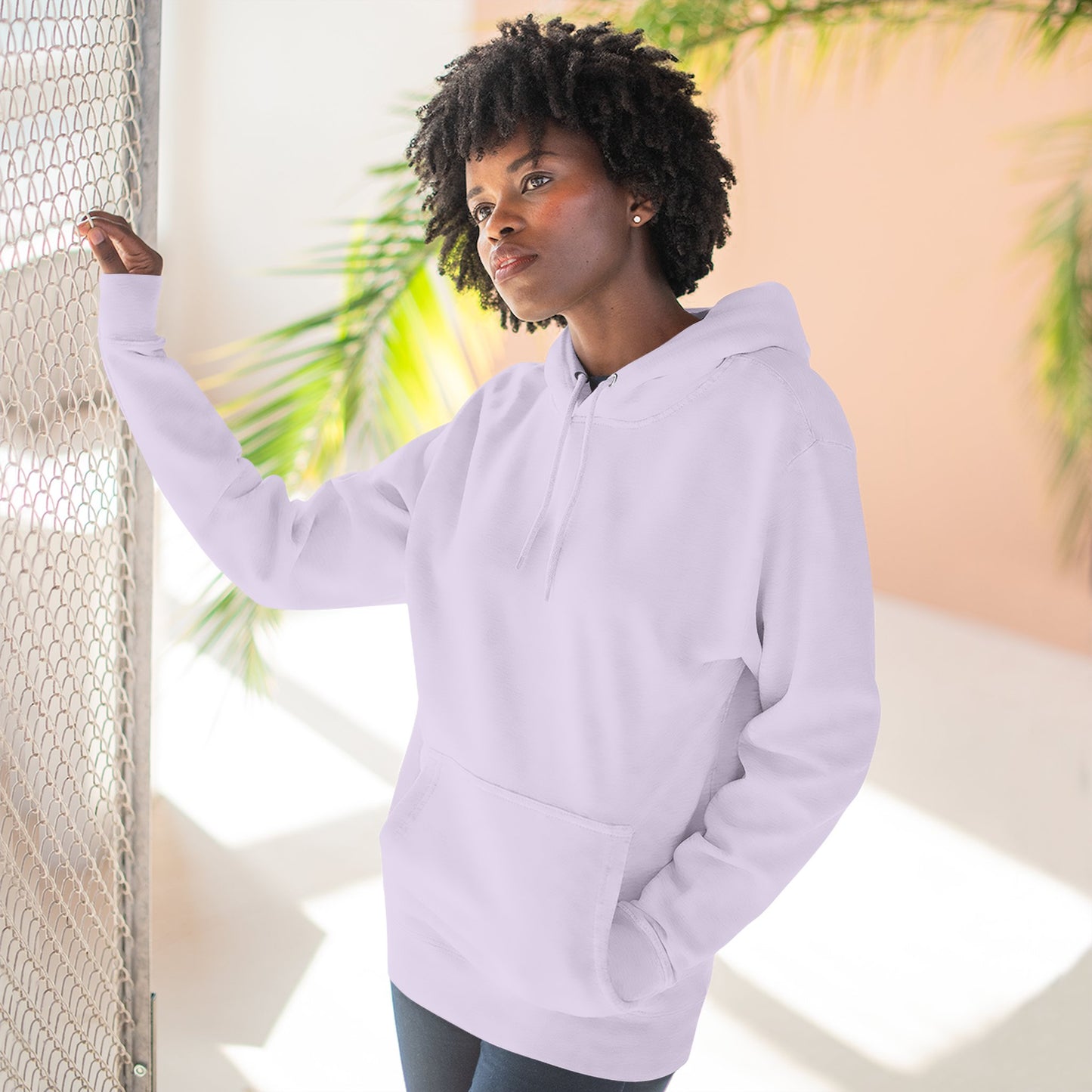 Dear Soul Behind Me Motivational Fleece Hoodie - Cozy Gift for Friends, Casual Wear, Self-Care Reminder, Motivational Gift, Thoughtful Custom Hoodie