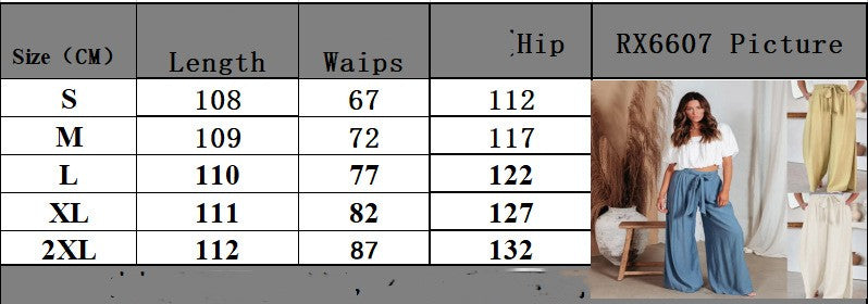 High Waist Wide Leg Pants