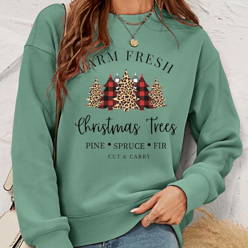 Farm Fresh Christmas Trees Sweatshirt