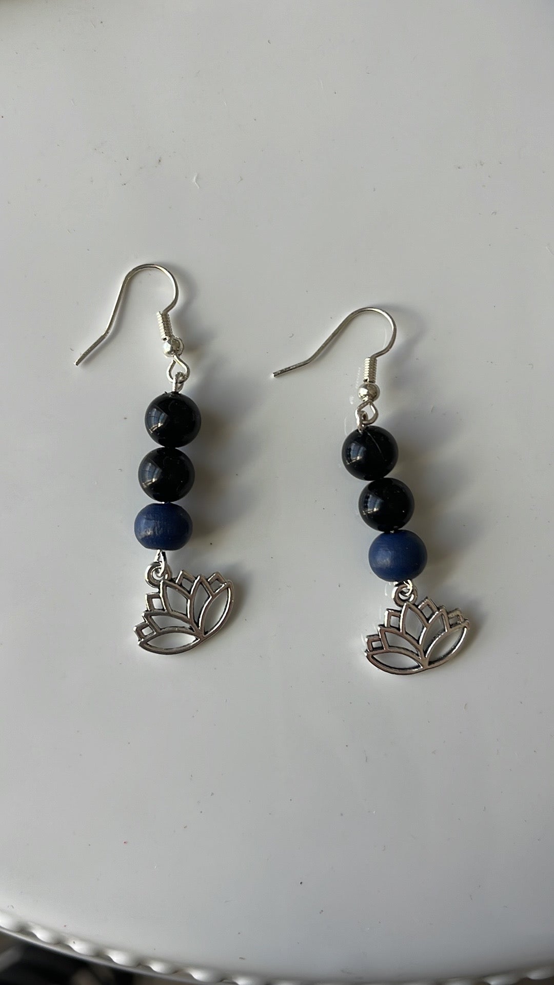 Black & Blue Jewelry Set