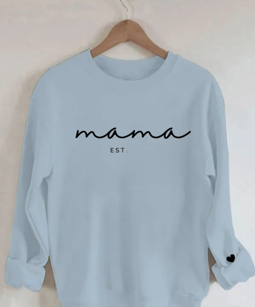 Customizable Mama Est. Sweatshirt