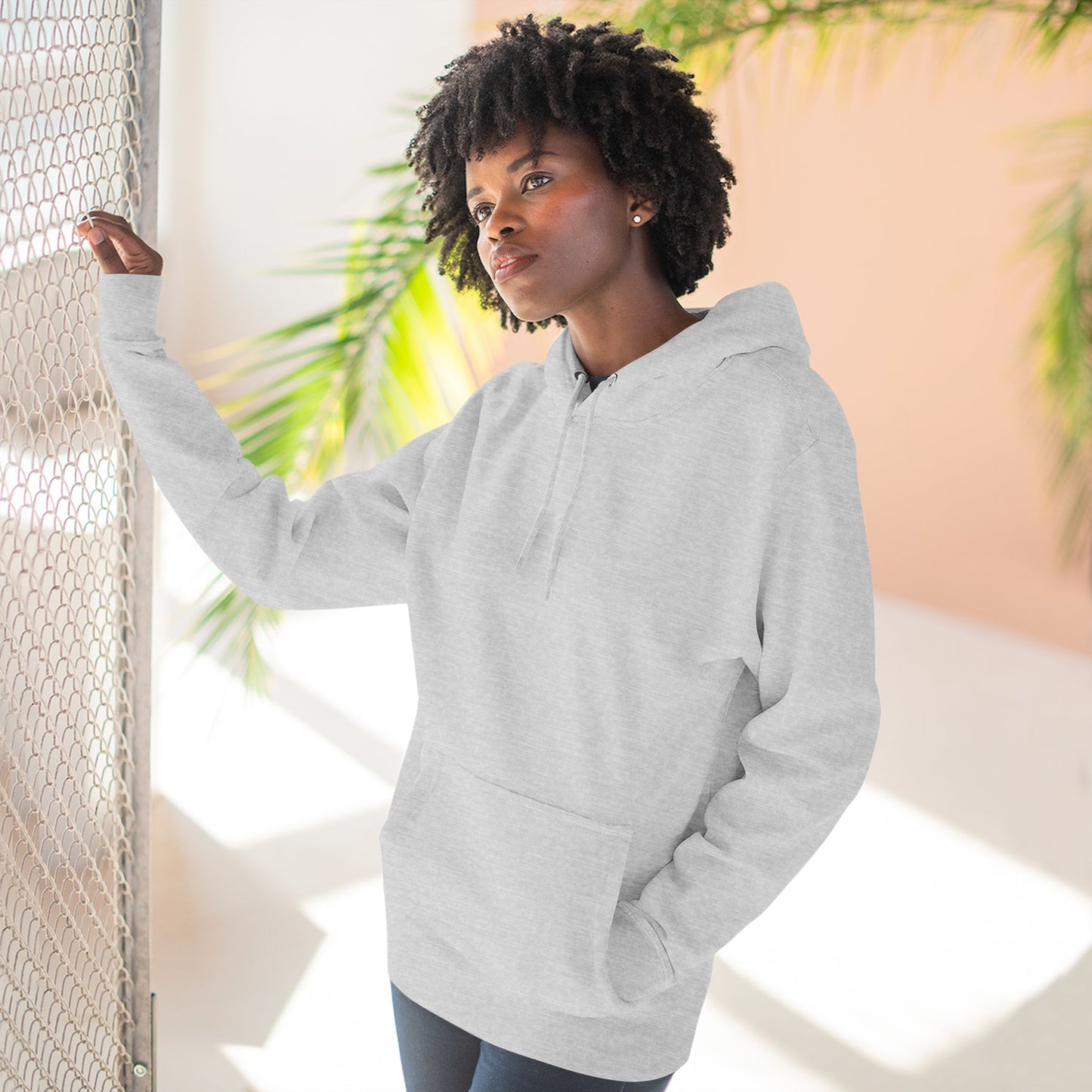 Dear Soul Behind Me Motivational Fleece Hoodie - Cozy Gift for Friends, Casual Wear, Self-Care Reminder, Motivational Gift, Thoughtful Custom Hoodie