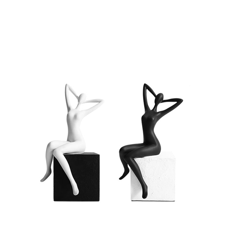 Minimalist Female Body Figurine