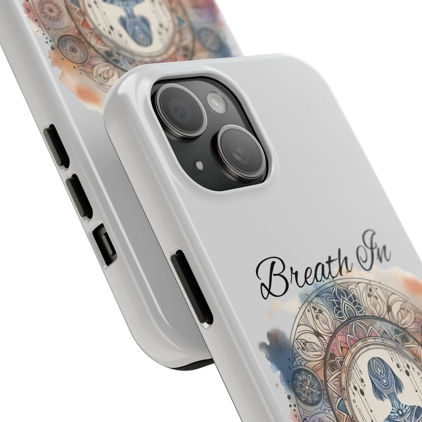 Breathe In Breathe Out Meditation Themed Phone Case