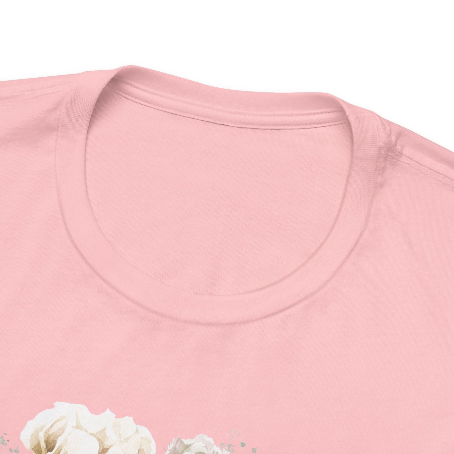 Floral Inspirational T-Shirt, Perfect Love Casts Out Fear Tee, Faith-Based Apparel, Spring Fashion, Religious Top