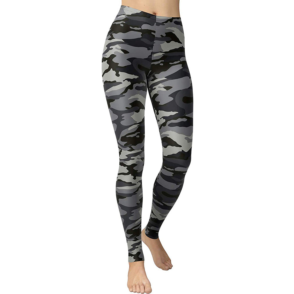 Printed High-waisted Leggings