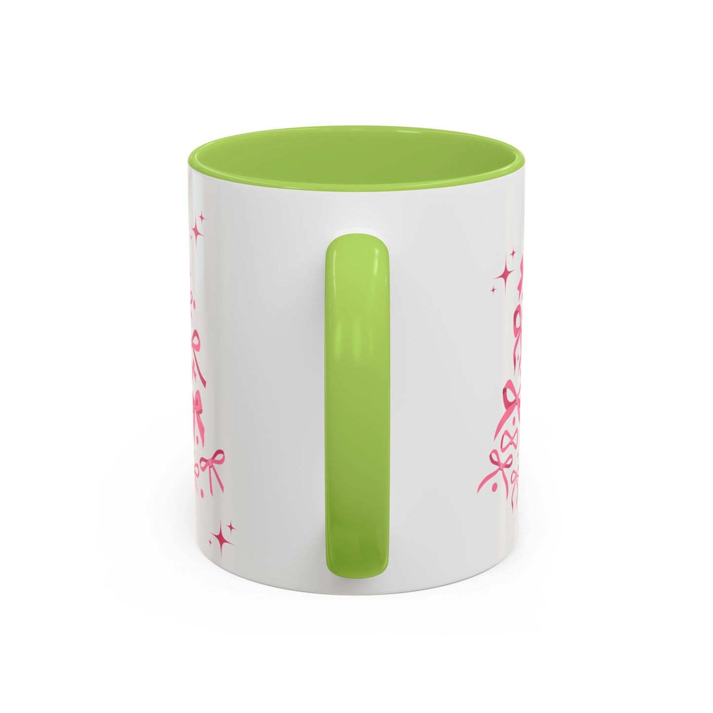 Whimsical Ribbon Christmas Tree Mug