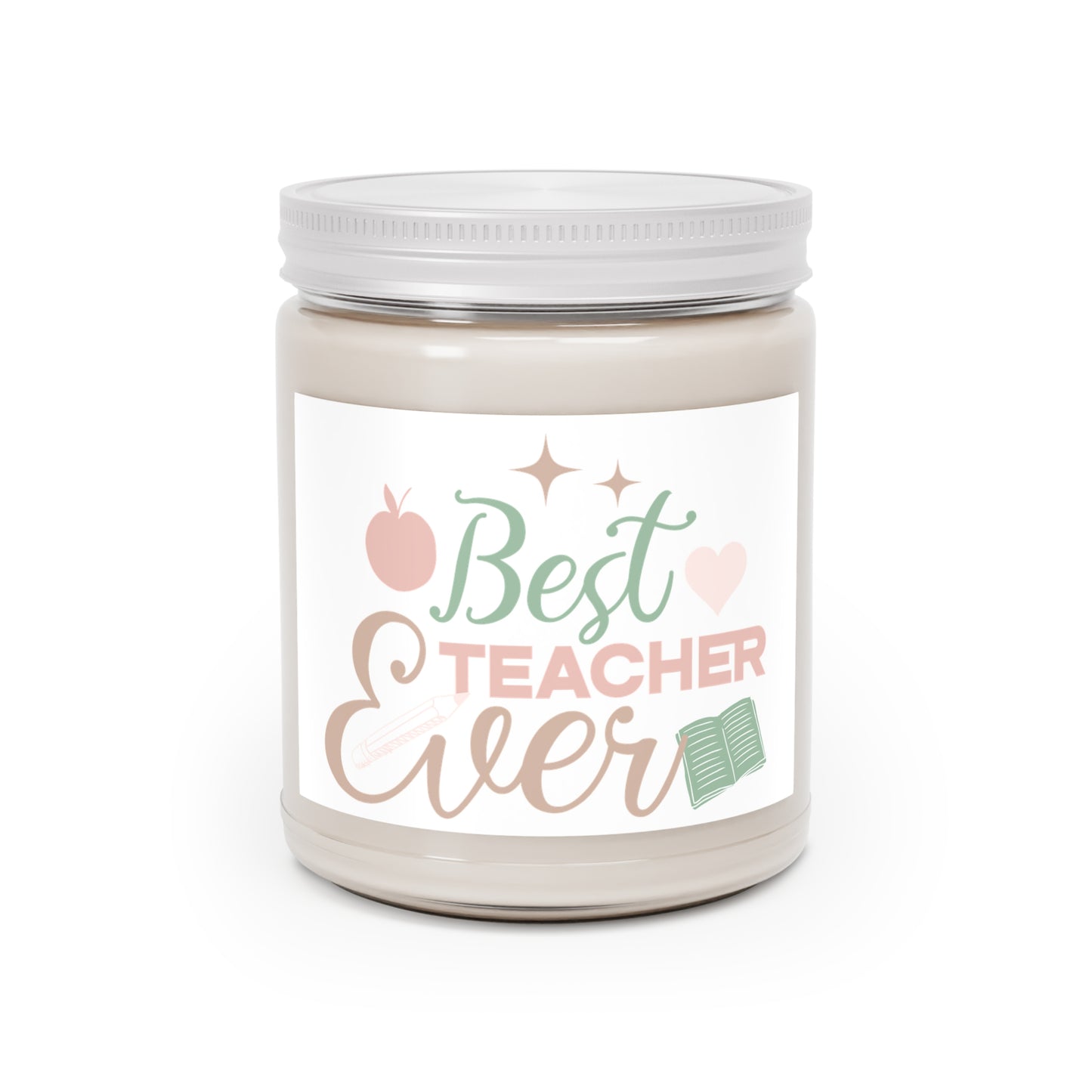 Best Teacher Ever Scented Candles, 9oz