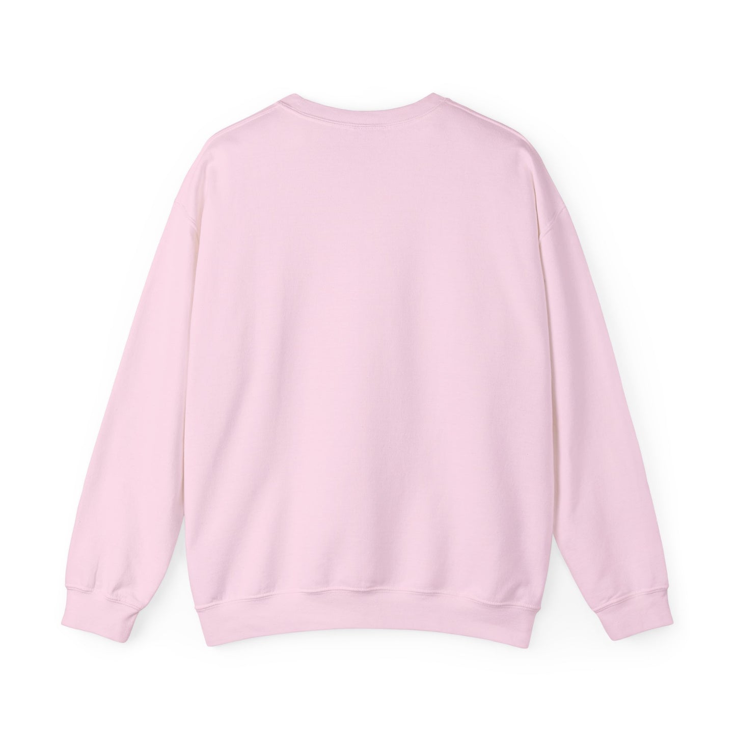 'Just Breathe' With Soft Floral Vertical Trio Background Sweatshirt