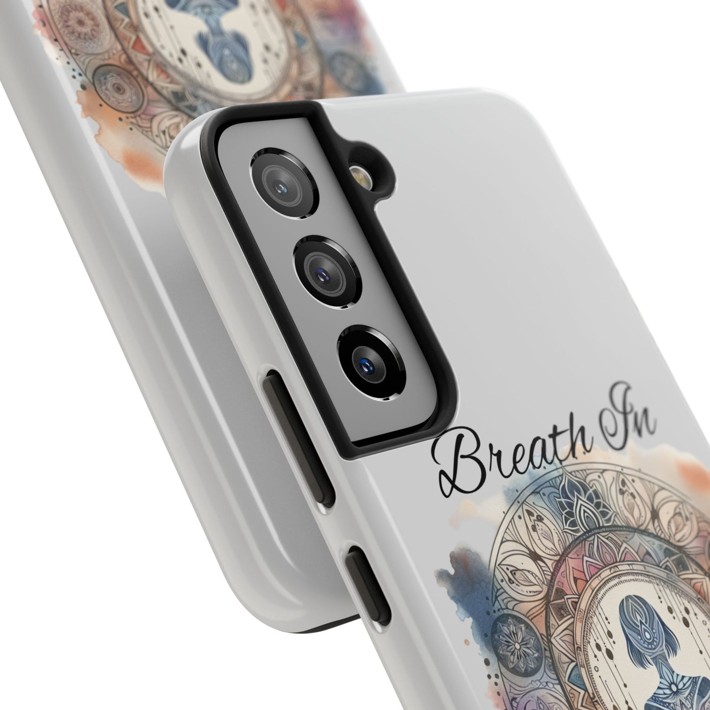 Breathe In Breathe Out Meditation Themed Phone Case