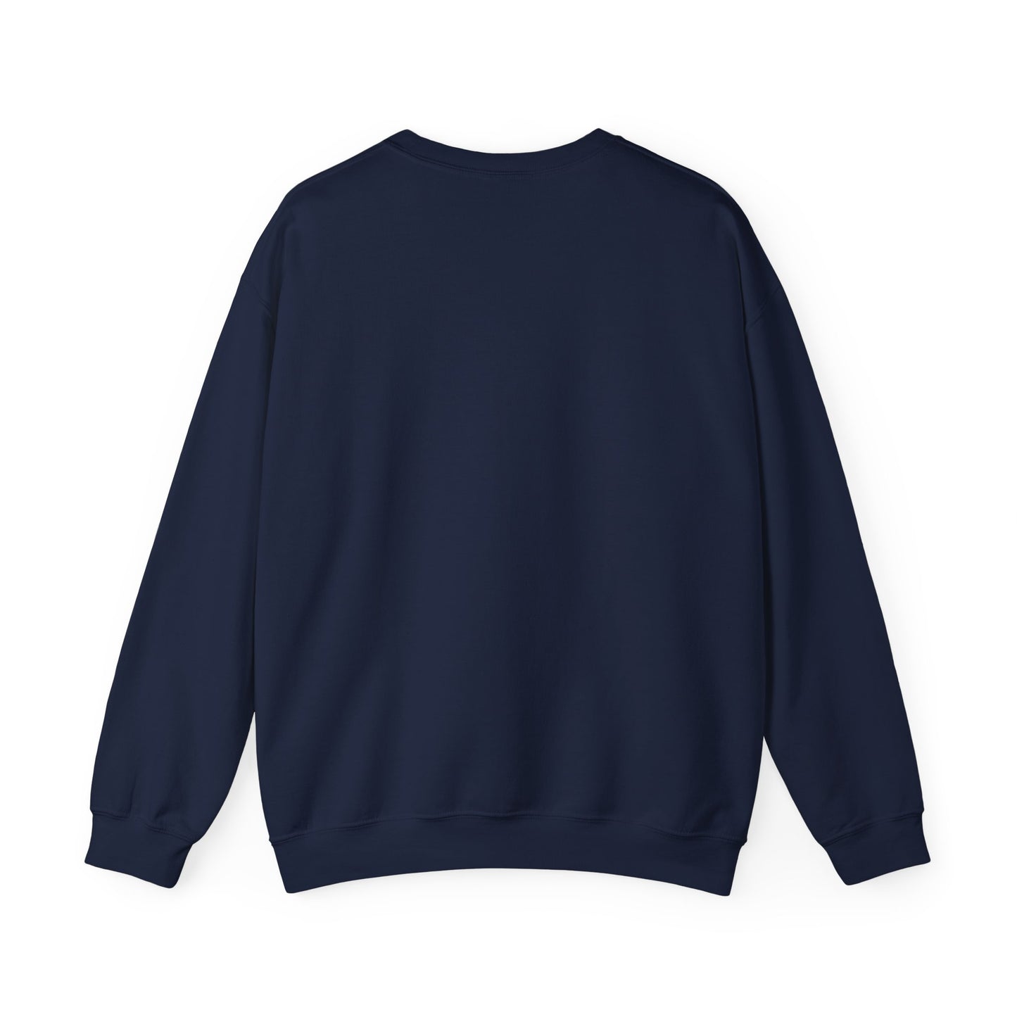 'Just Breathe' With Soft Floral Vertical Trio Background Sweatshirt