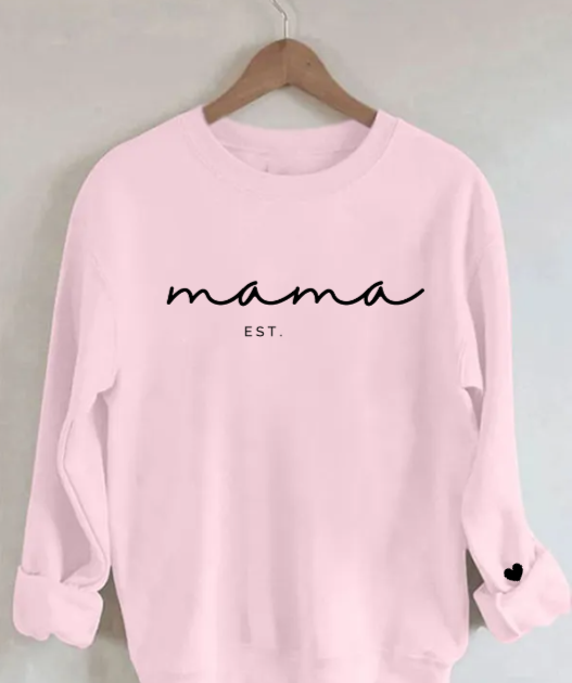 Customizable Mama Est. Sweatshirt