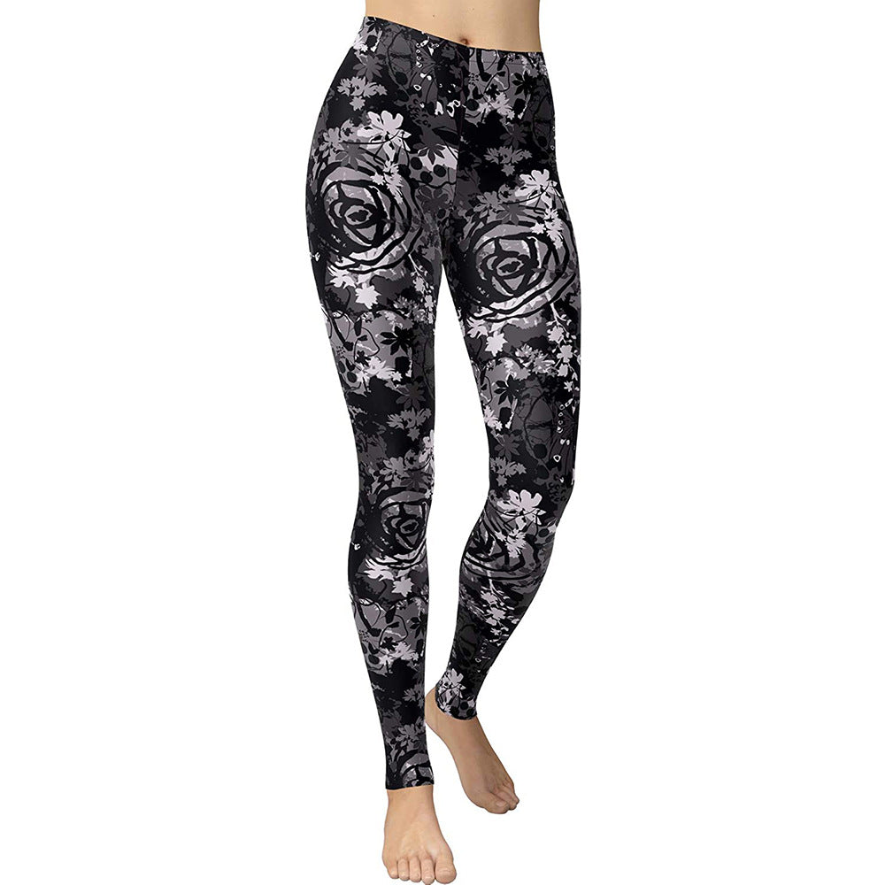 Printed High-waisted Leggings