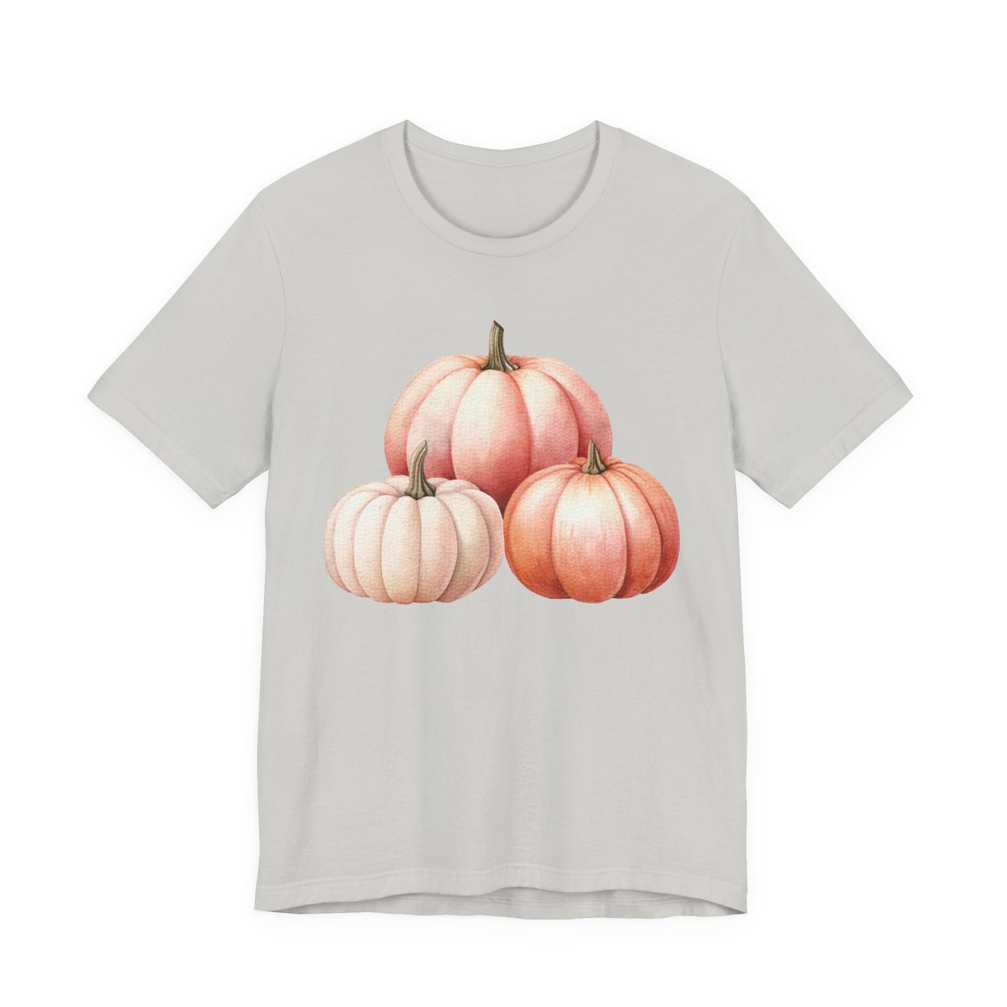 Autumn Fall Girly Pink Pumpkins Tee