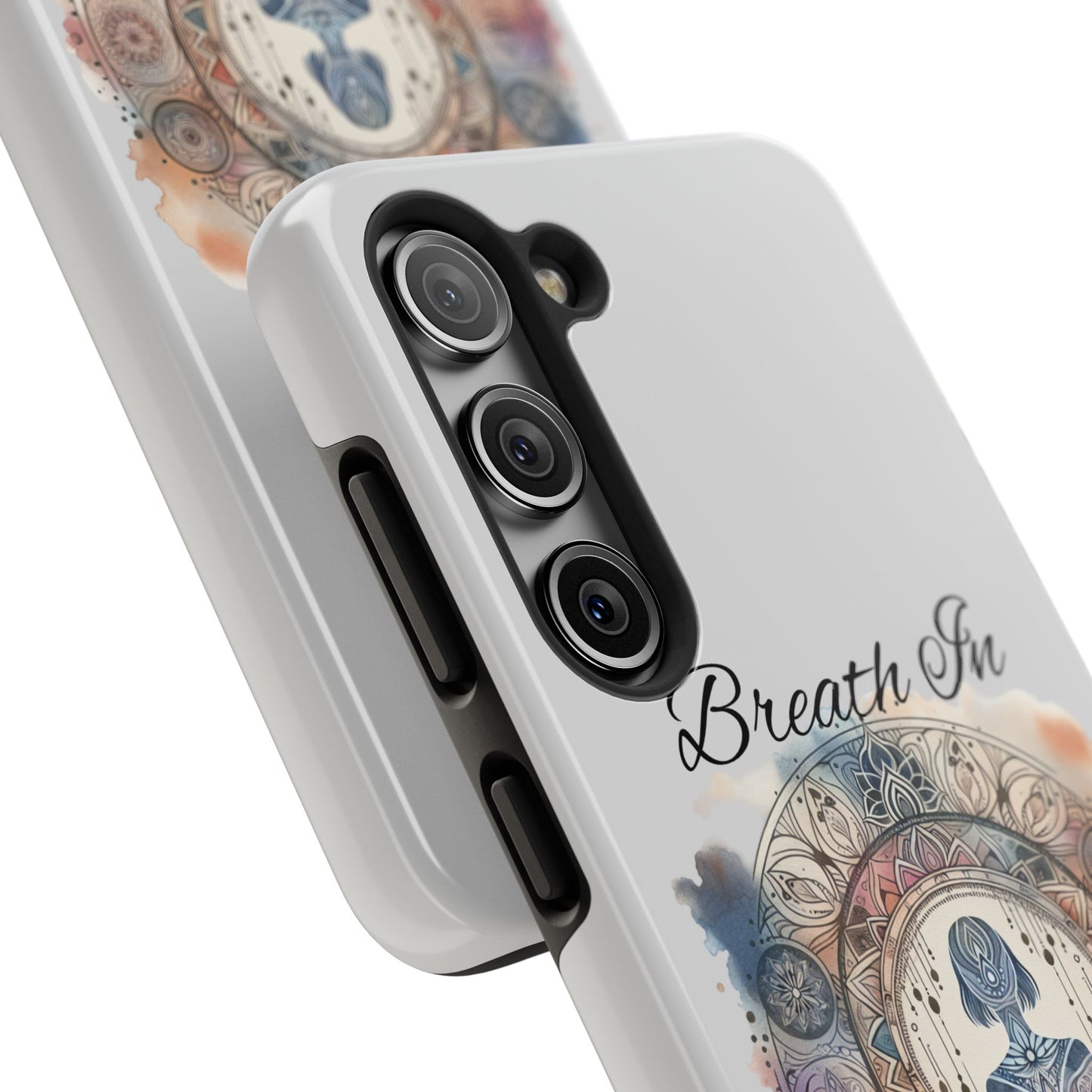 Breathe In Breathe Out Meditation Themed Phone Case