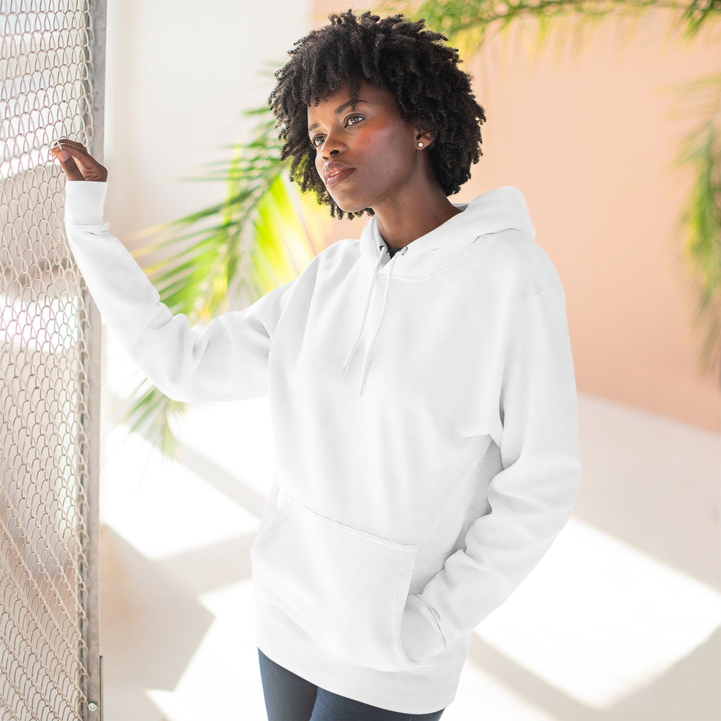 Dear Soul Behind Me Motivational Fleece Hoodie - Cozy Gift for Friends, Casual Wear, Self-Care Reminder, Motivational Gift, Thoughtful Custom Hoodie