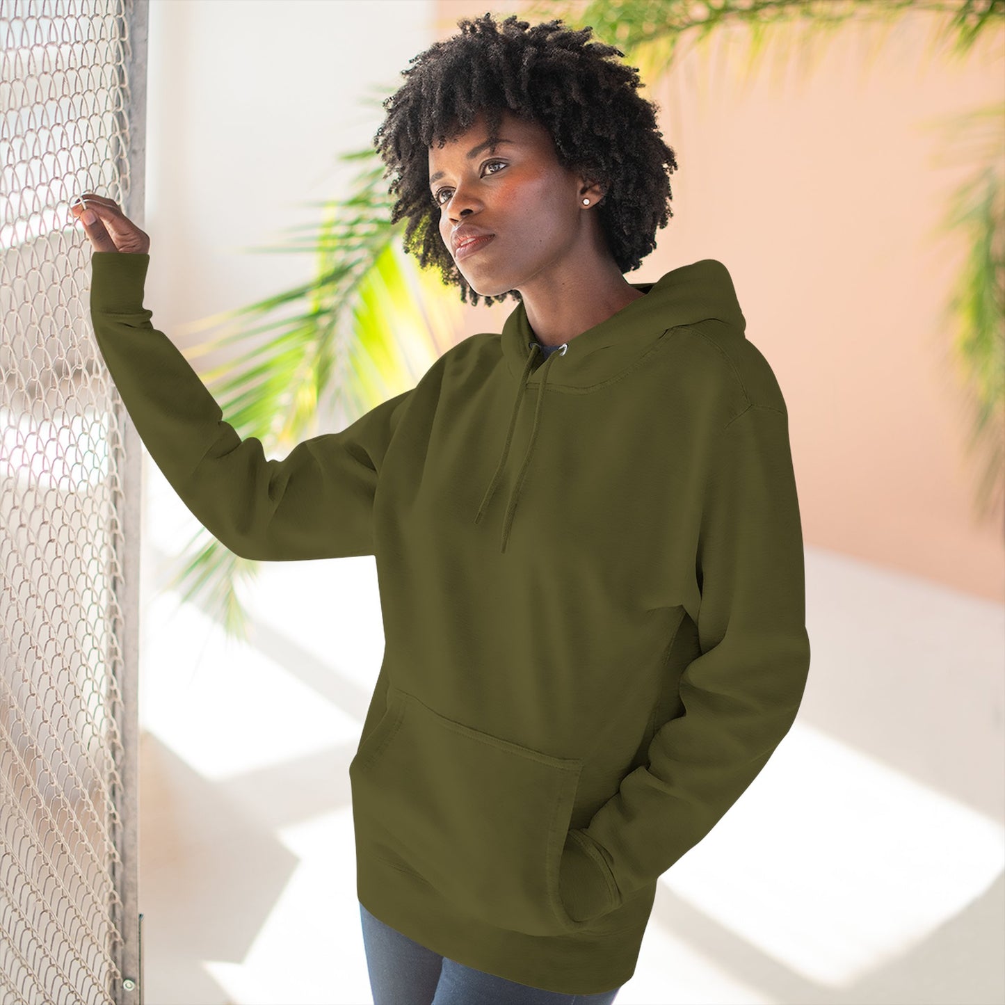 Dear Soul Behind Me Motivational Fleece Hoodie - Cozy Gift for Friends, Casual Wear, Self-Care Reminder, Motivational Gift, Thoughtful Custom Hoodie