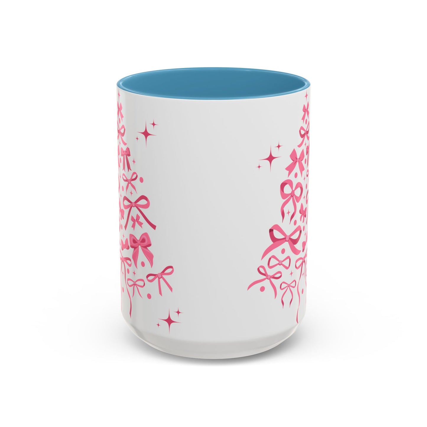 Whimsical Ribbon Christmas Tree Mug