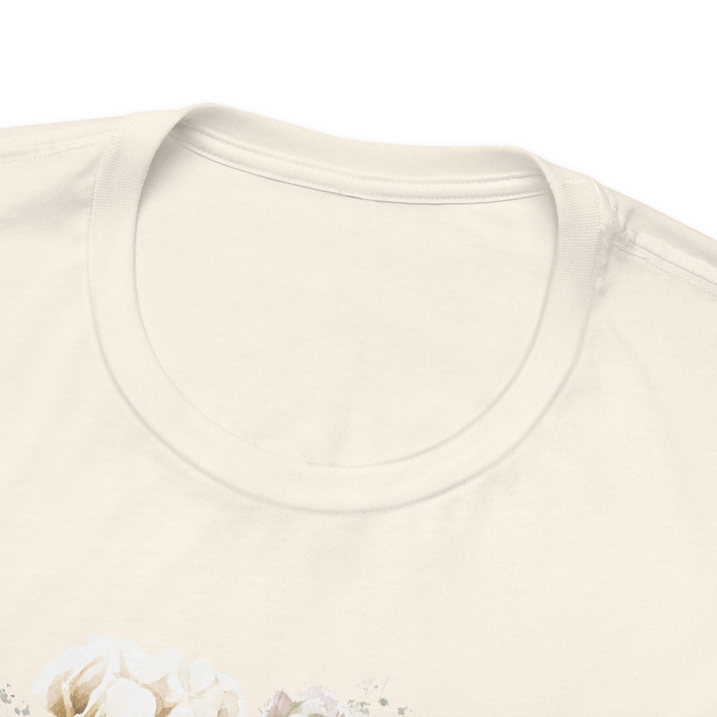 Floral Inspirational T-Shirt, Perfect Love Casts Out Fear Tee, Faith-Based Apparel, Spring Fashion, Religious Top