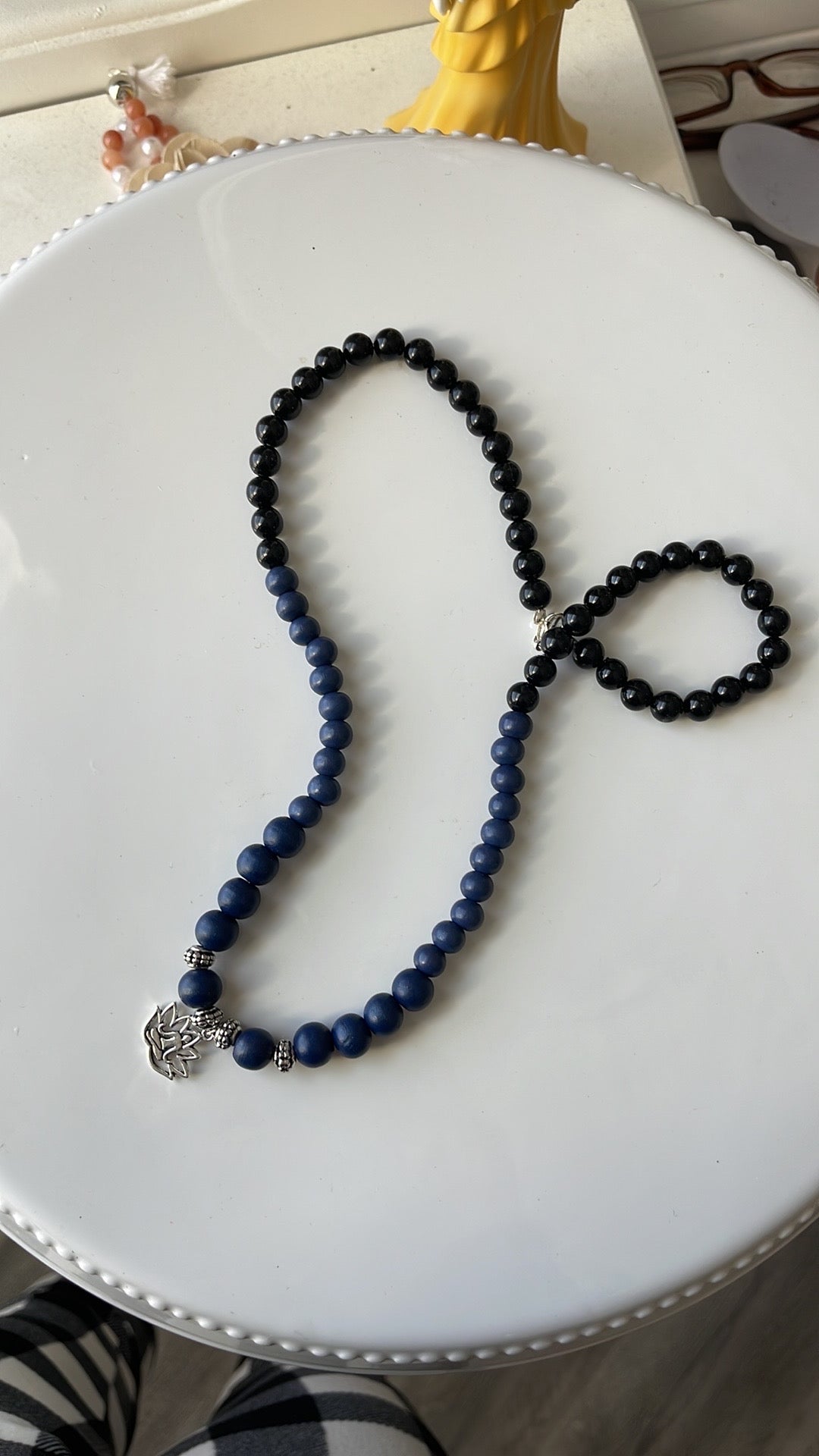 Black & Blue Jewelry Set