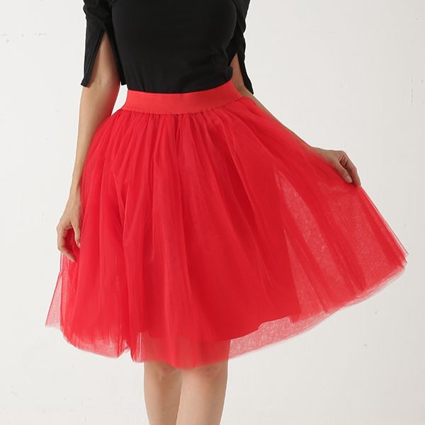 5 Layers Fashion Tulle Skirt