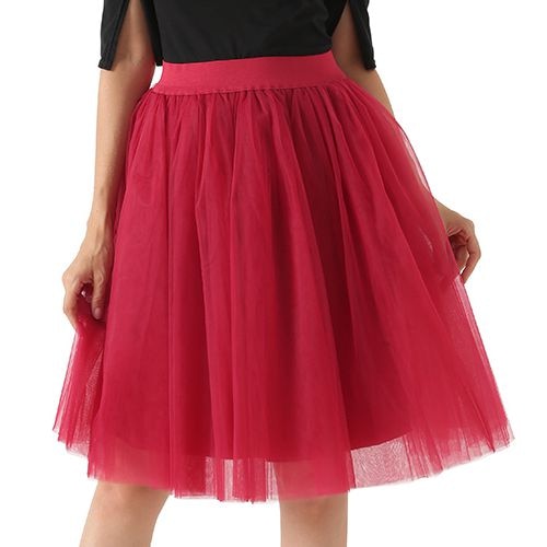 5 Layers Fashion Tulle Skirt