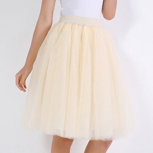 5 Layers Fashion Tulle Skirt
