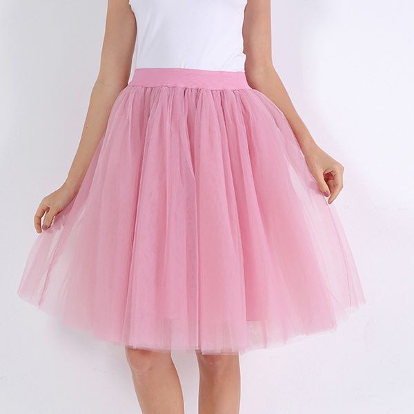 5 Layers Fashion Tulle Skirt