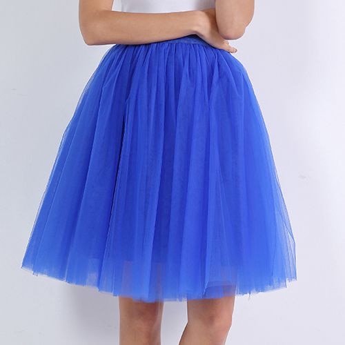 5 Layers Fashion Tulle Skirt