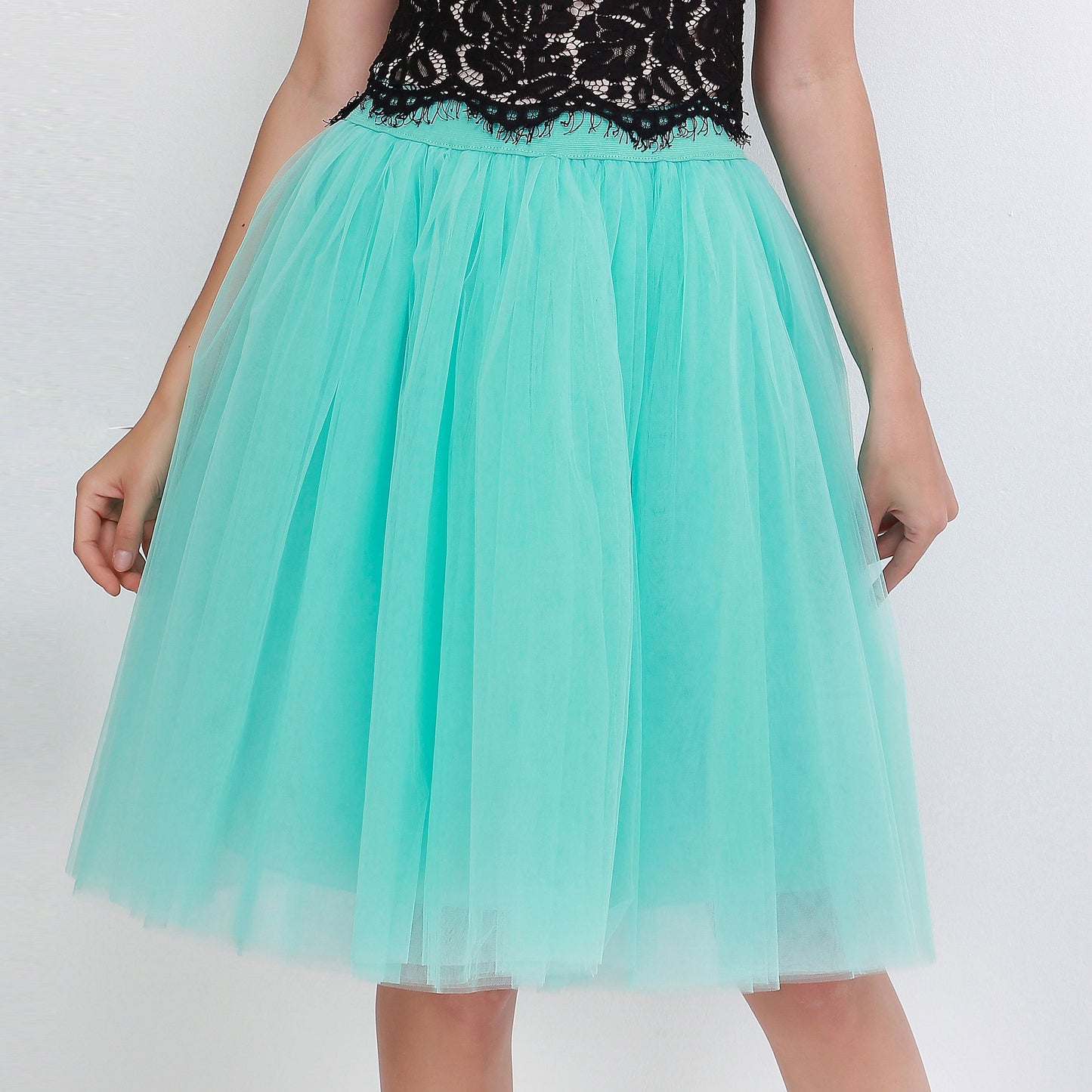 5 Layers Fashion Tulle Skirt